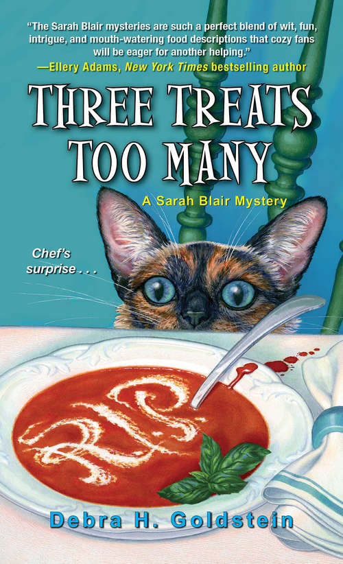 Book cover of Three Treats Too Many (A Sarah Blair Mystery #3)