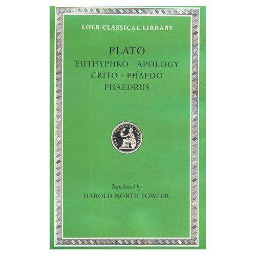 Book cover of Plato: Euthyphro, Apology Crito, Phaedo, Phaedrus (Loeb Classical Library: Volume 36)