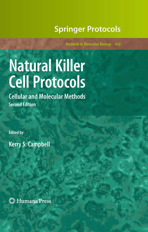 Book cover of Natural Killer Cell Protocols