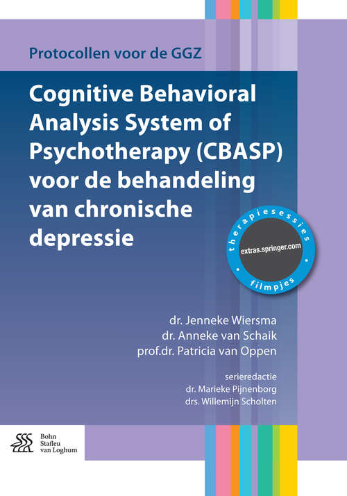 Book cover of Cognitive Behavioral Analysis System of Psychotherapy (Protocollen voor de GGZ)
