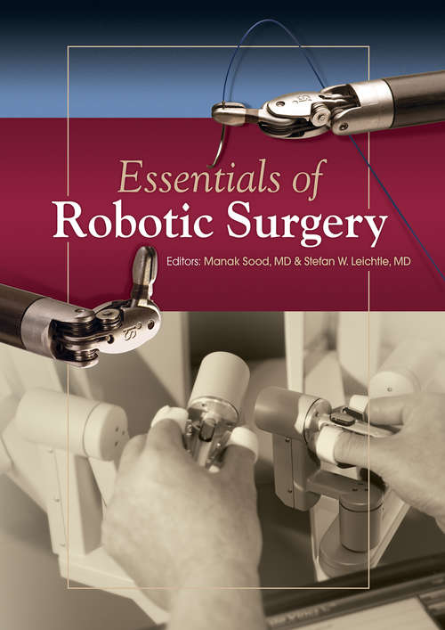 Book cover of Essentials of Robotic Surgery