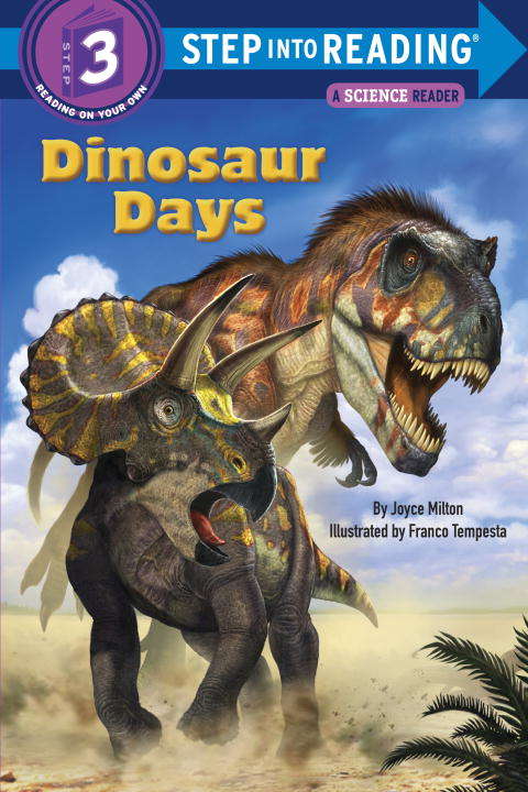 Book cover of Dinosaur Days (Step into Reading)