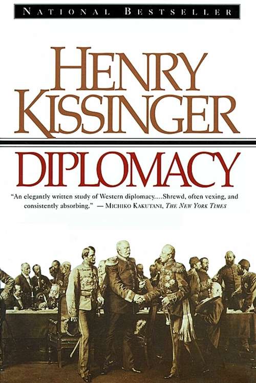 Book cover of Diplomacy (Política Y Derecho Ser.)