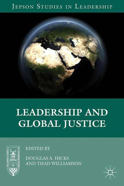 Book cover of Leadership and Global Justice