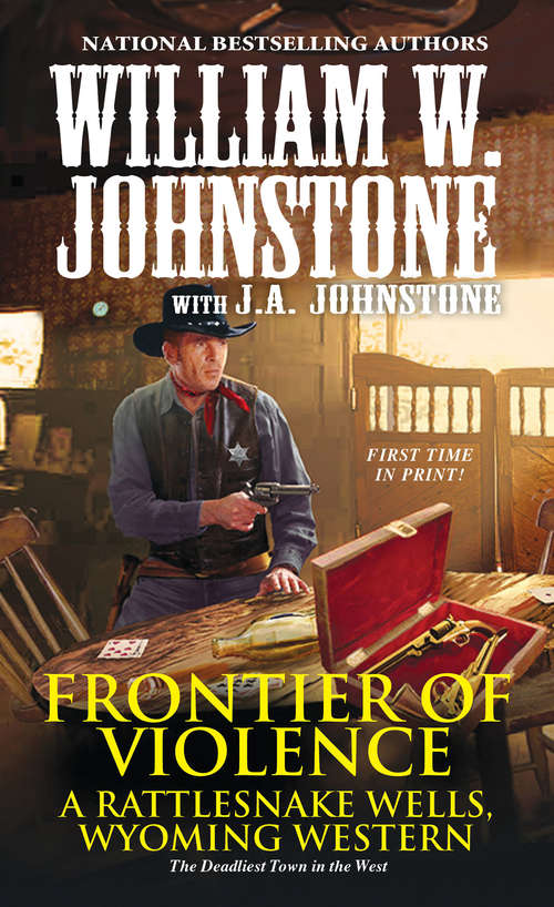 Book cover of Frontier of Violence (Rattlesnake Wells, Wyoming #2)