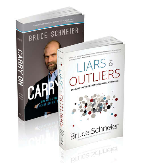 Book cover of Bruce Schneier on Trust Set
