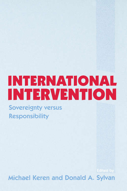 Book cover of International Intervention: Sovereignty versus Responsibility