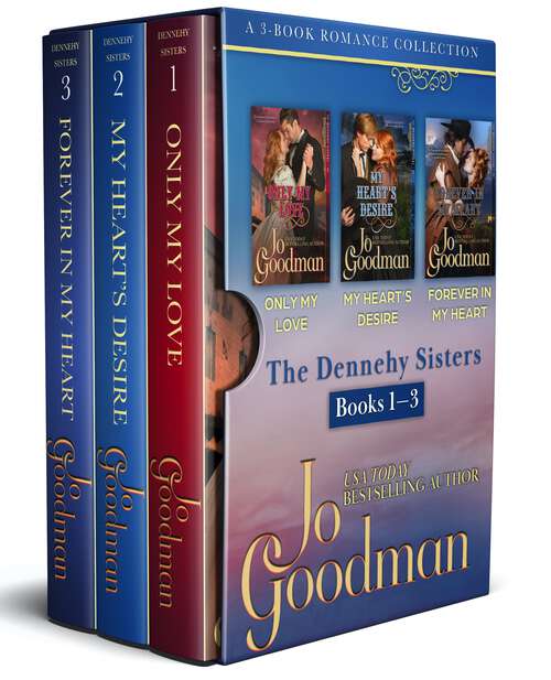 Book cover of The Dennehy Sisters Box Set, Books 1 to 3: Three Full-Length Historical Romance Novels