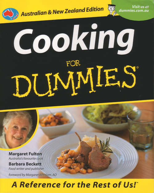 Book cover of Cooking For Dummies (Australian and New Zealand Edition) (For Dummies Ser.)