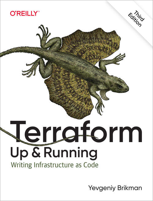 Book cover of Terraform: Writing Infrastructure as Code (3)