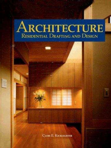 Book cover of Architecture: Residential Drafting and Design