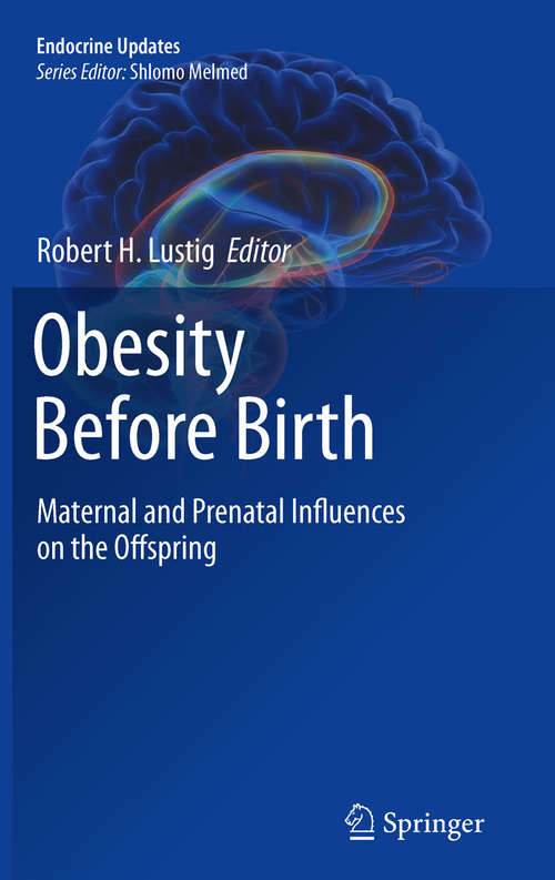 Book cover of Obesity Before Birth