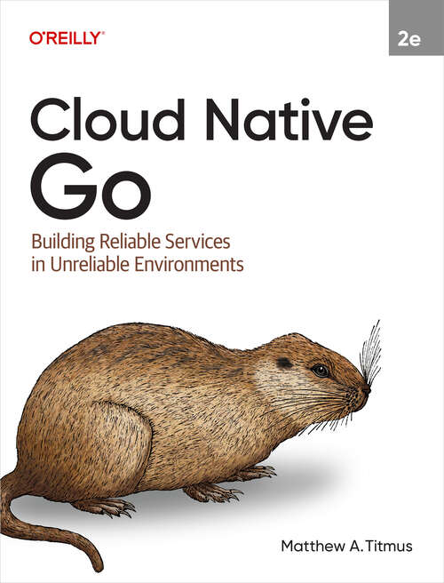 Book cover of Cloud Native Go