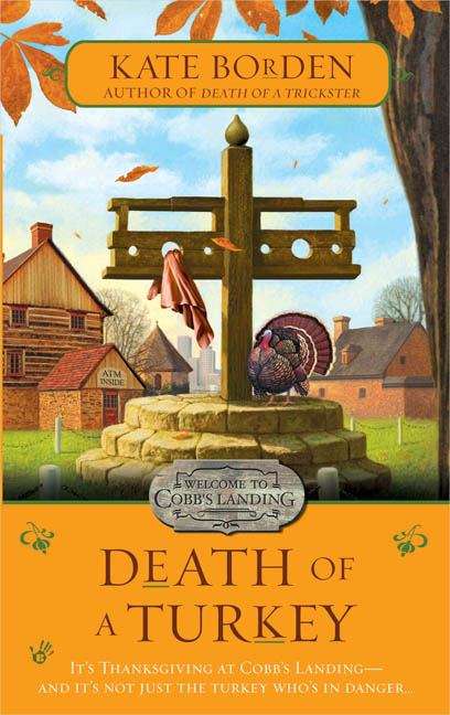 Book cover of Death of a Turkey (Cobb's Landing Mystery #3)