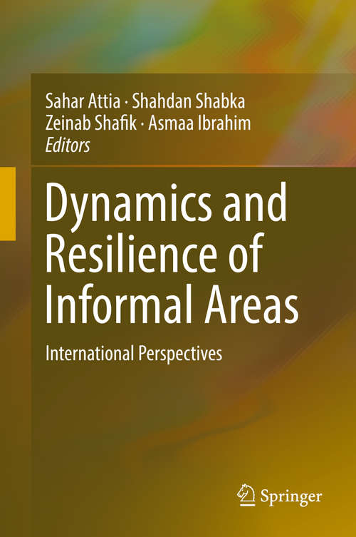 Book cover of Dynamics and Resilience of Informal Areas