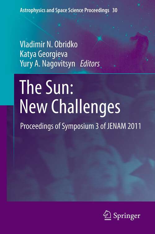 Book cover of The Sun: New Challenges