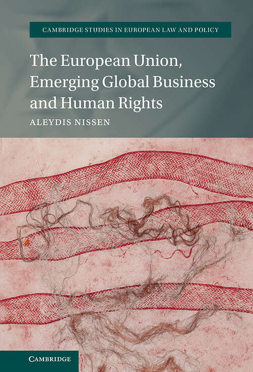 Book cover of The European Union, Emerging Global Business and Human Rights (Cambridge Studies in European Law and Policy)