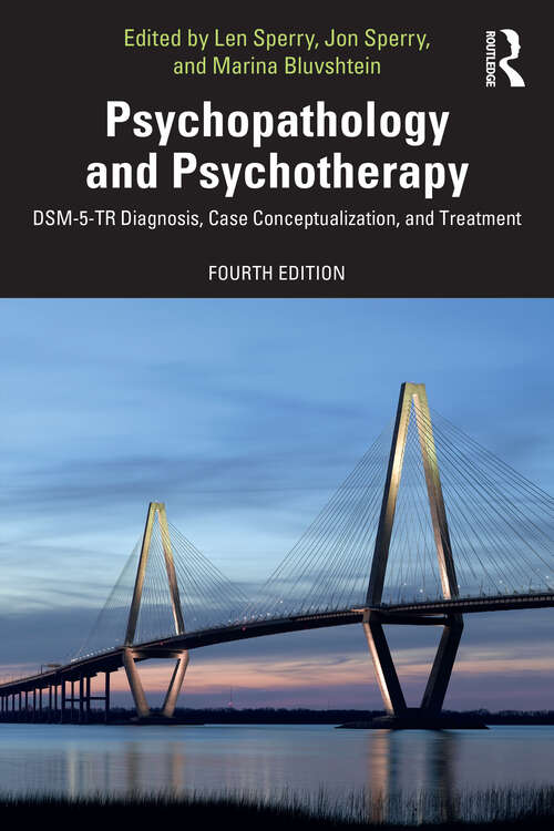 Book cover of Psychopathology and Psychotherapy: DSM-5-TR Diagnosis, Case Conceptualization, and Treatment (4)