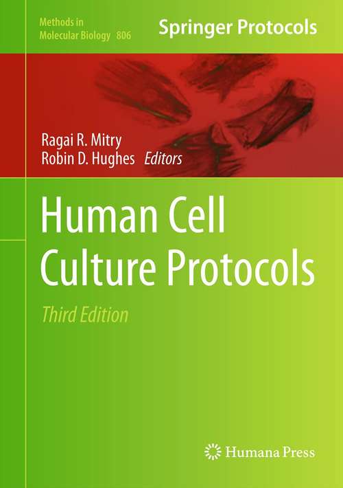 Book cover of Human Cell Culture Protocols