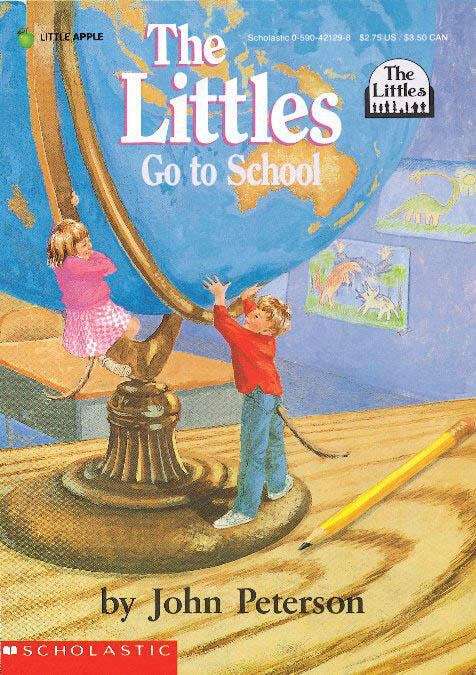 Book cover of The Littles Go to School