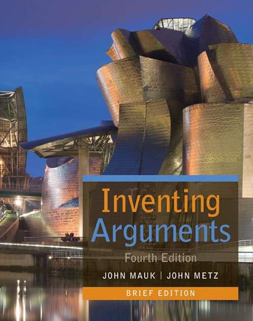 Book cover of Inventing Arguments: Brief 4th Edition