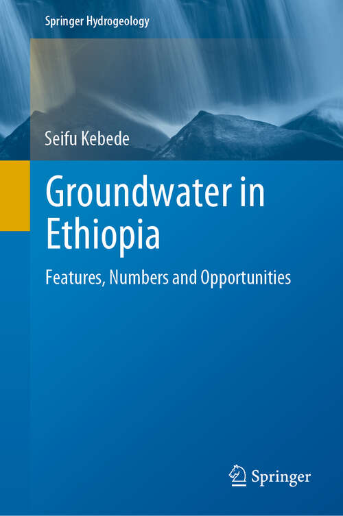 Book cover of Groundwater in Ethiopia