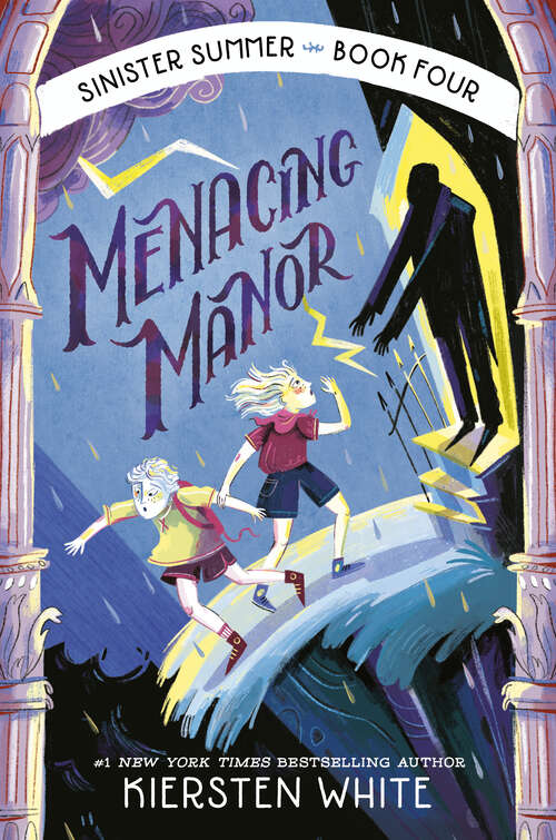 Book cover of Menacing Manor (The Sinister Summer Series #4)