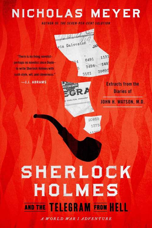 Book cover of Sherlock Holmes and the Telegram from Hell