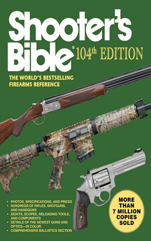 Book cover of Shooter's Bible: The World's Bestselling Firearms Reference (104)