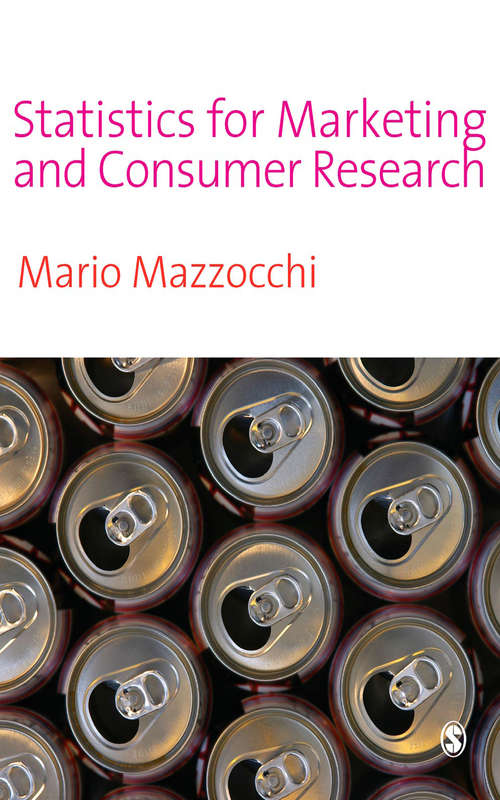 Book cover of Statistics for Marketing and Consumer Research