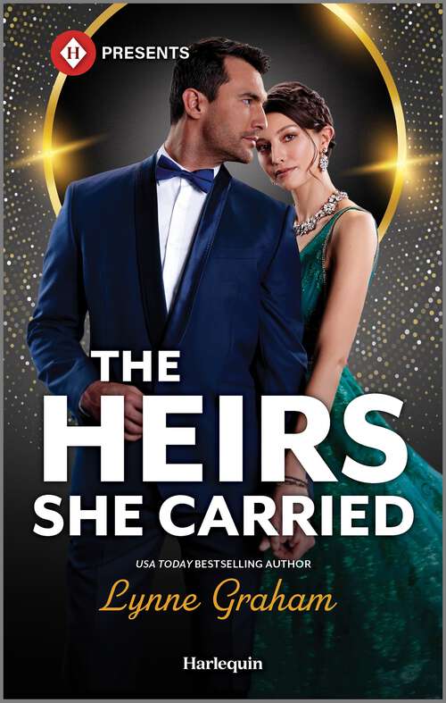 Book cover of The Heirs She Carried: A Billionaire Romance Novel (Reissue) (The Stefanos Legacy #2)