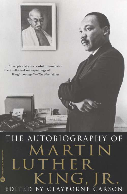 Book cover of The Autobiography of Martin Luther King, Jr.