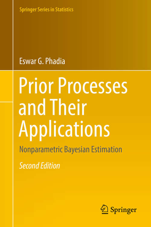 Book cover of Prior Processes and Their Applications