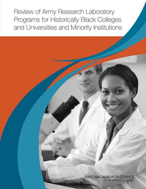 Book cover of Review of Army Research Laboratory Programs for Historically Black Colleges and Universities and Minority Institutions