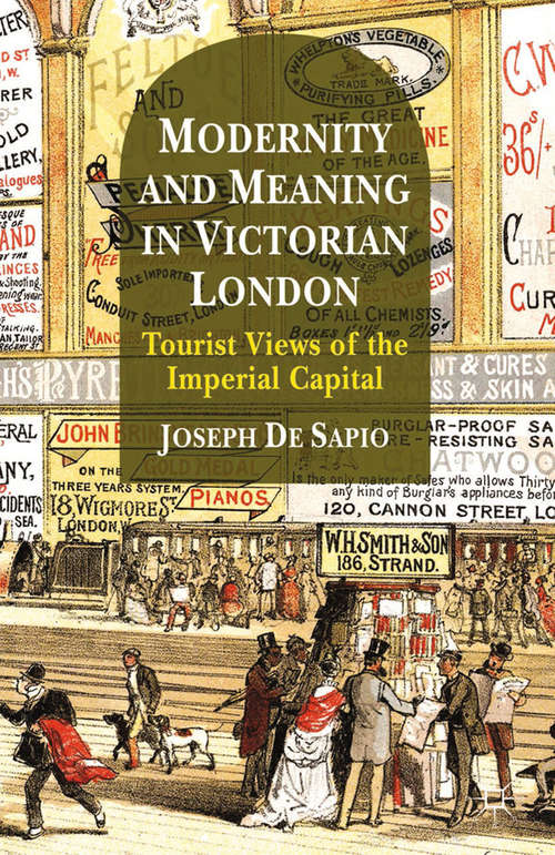 Book cover of Modernity and Meaning in Victorian London
