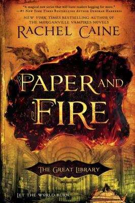 Book cover of Paper and Fire (The Great Library #2)