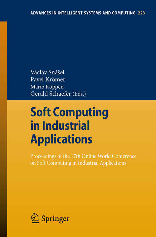 Book cover of Soft Computing in Industrial Applications