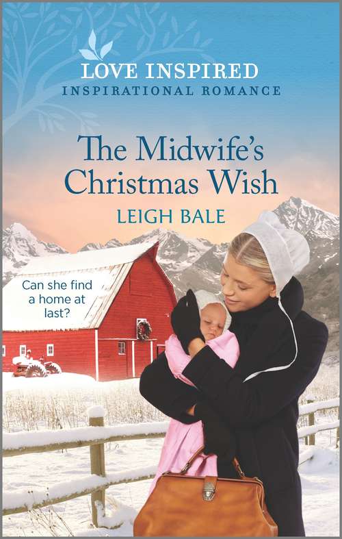 Book cover of The Midwife's Christmas Wish: An Uplifting Inspirational Romance (Original) (Secret Amish Babies #1)