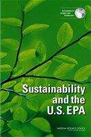 Book cover of Sustainability and the U.S. EPA