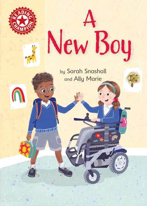 Book cover of A New Boy: Independent Reading Non-fiction Red 2 (Reading Champion #516)
