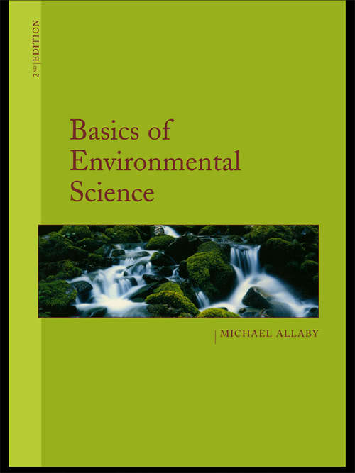 Book cover of Basics of Environmental Science (2)