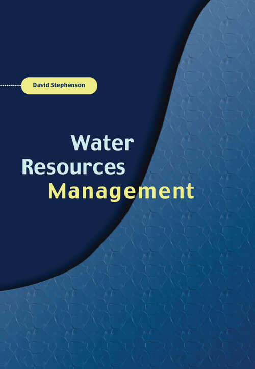 Book cover of Water Resources Management