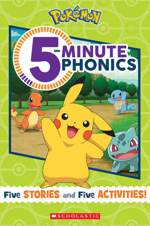 Book cover of 5-Minute Phonics (Pokémon)