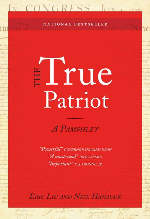 Book cover of The True Patriot