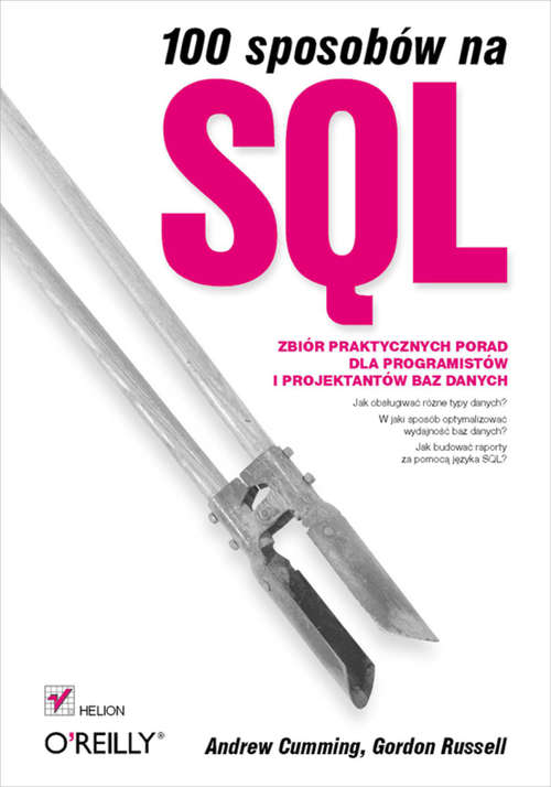 Book cover of 100 sposobów na SQL