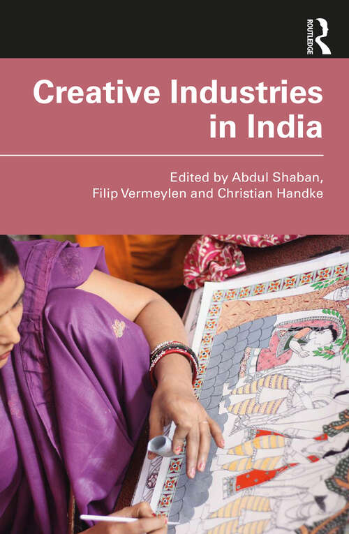 Book cover of Creative Industries in India