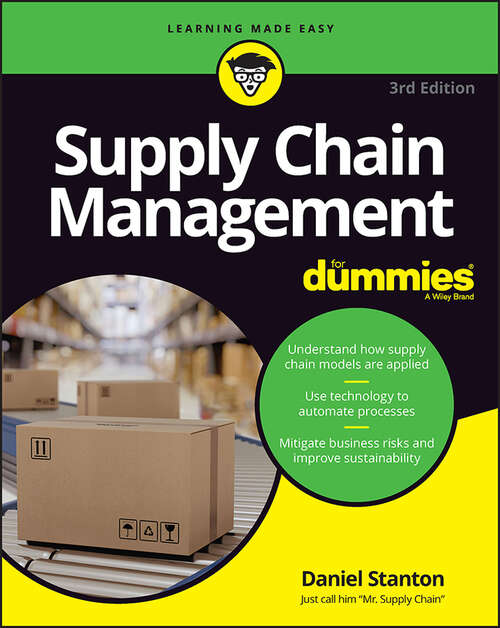 Book cover of Supply Chain Management For Dummies (3)