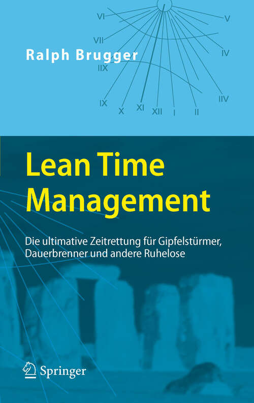 Book cover of Lean Time Management