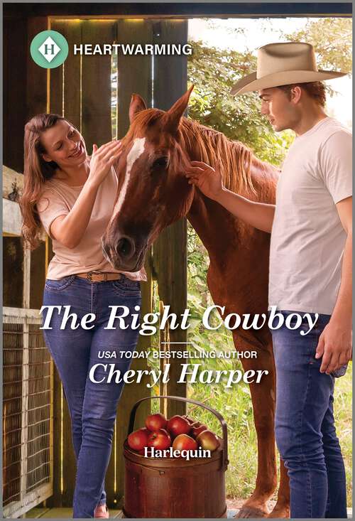 Book cover of The Right Cowboy: A Clean and Uplifting Romance (The Fortunes of Prospect #4)