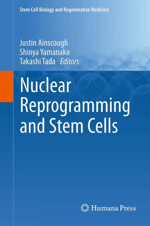 Book cover of Nuclear Reprogramming and Stem Cells